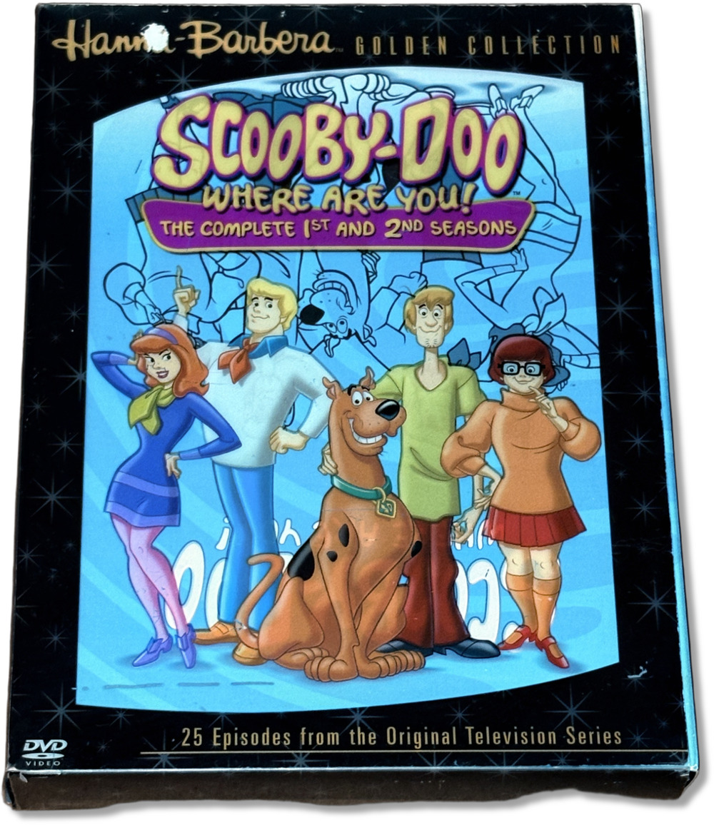 SCOOBY-DOO Where Are You! The Complete 1st & 2nd Seasons (4 Disc DVD's)